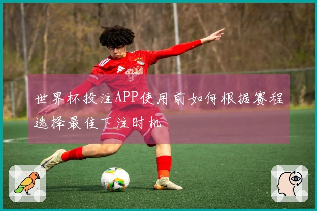 世界杯投注APP使用前如何根据赛程选择最佳下注时机