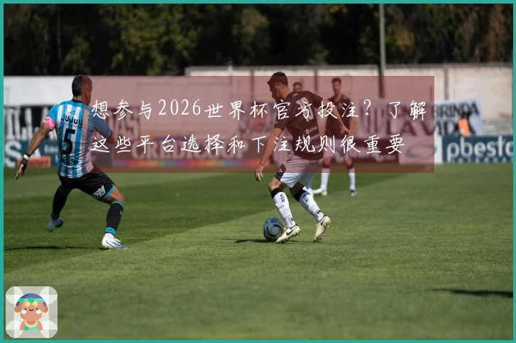 想参与2026世界杯官方投注？了解这些平台选择和下注规则很重要