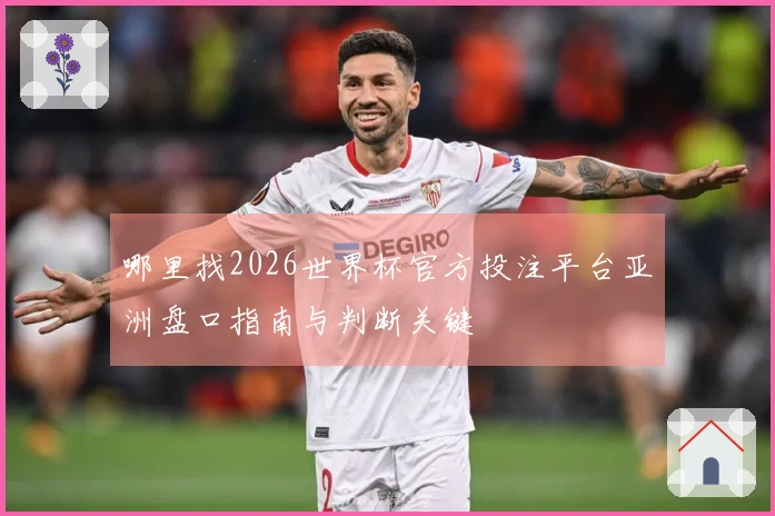 哪里找2026世界杯官方投注平台亚洲盘口指南与判断关键